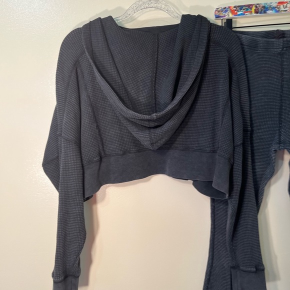 Urban Outfitters Waffle Knit Lounge Set!! (TOP ONLY) - Picture 5 of 6